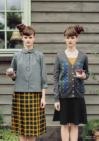 萌妹子变身大长腿。小只女衣橱里的必备单品