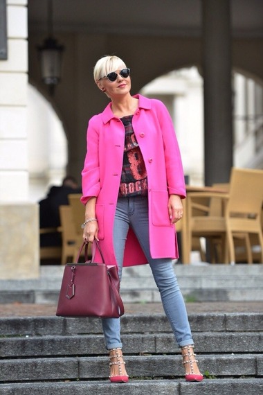 2014年11月俄罗斯潮人街拍 看尽冬季时尚潮范