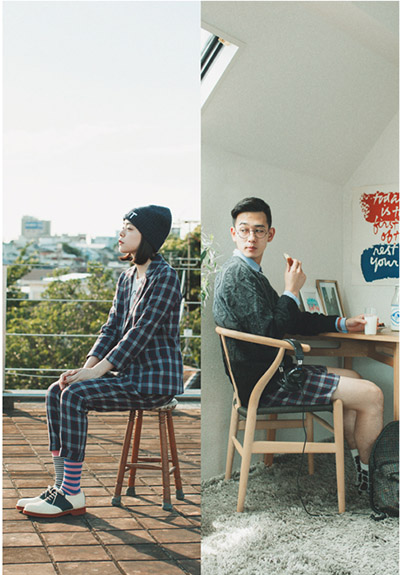 百分百恋人。情侣装这样搭配更出彩