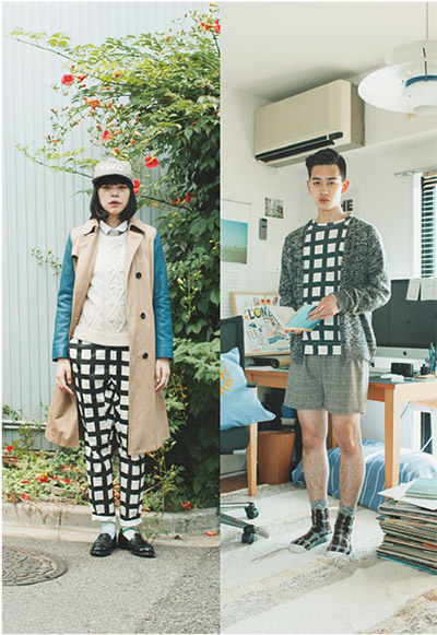 百分百恋人。情侣装这样搭配更出彩