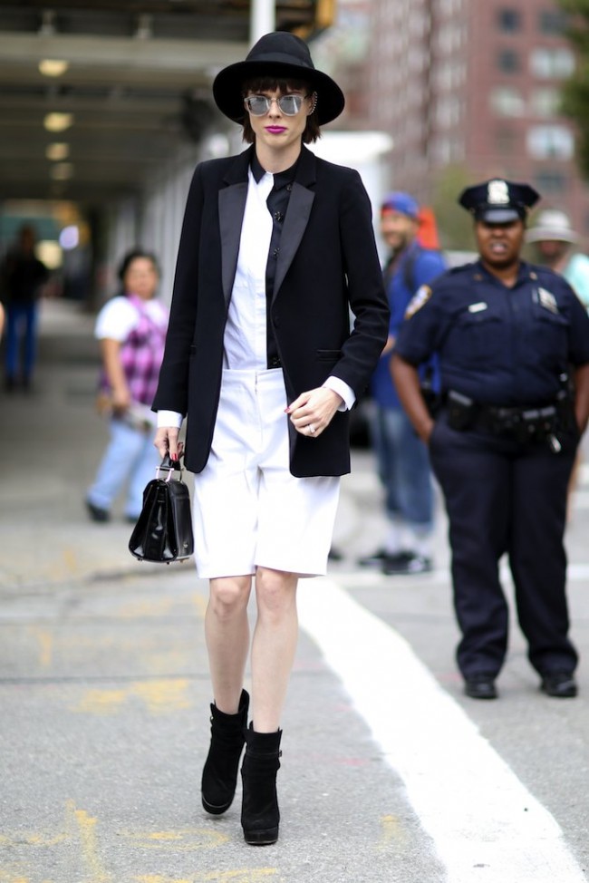 2015春夏时装周系列报导：看模特儿最新私服街拍