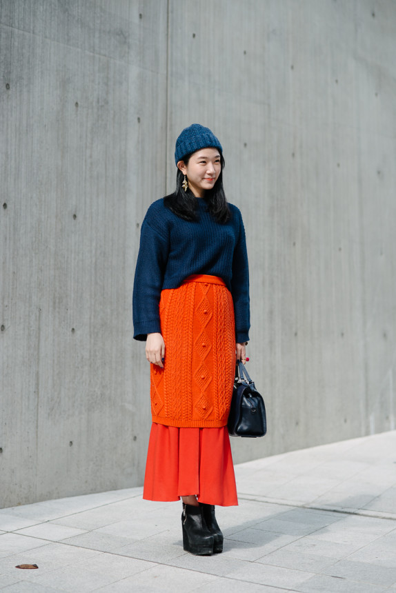 风格百变的时尚之都：首尔时装周街拍