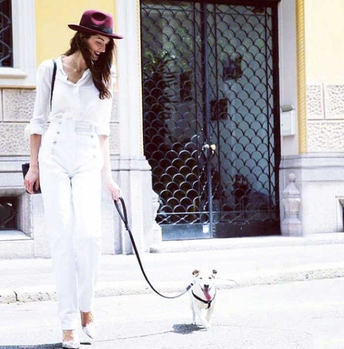 街拍时尚新星Sara Nicole Rossetto，平价单品混搭女王