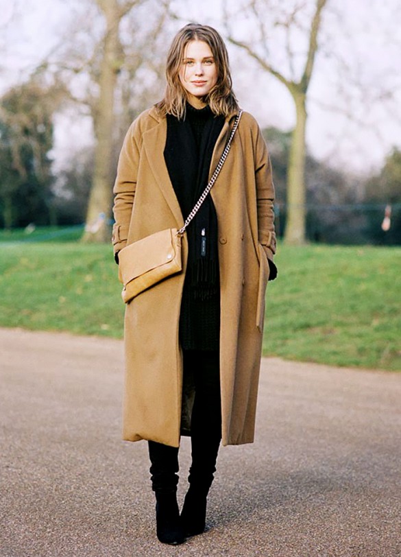 2014秋冬怎么搭，看潮人用驼色单品轻松营造个人时尚优雅