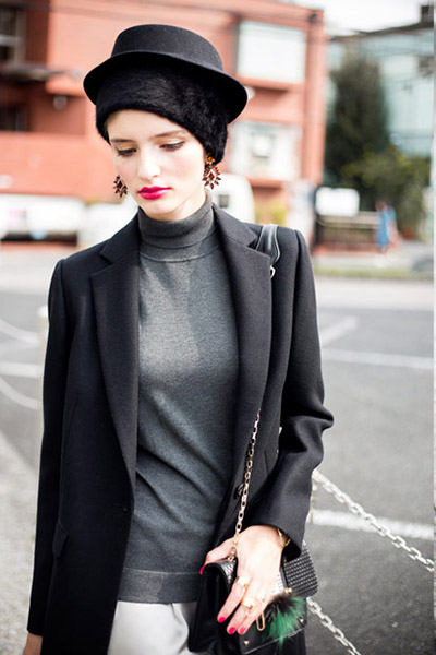 高领毛衣最美好的6种穿搭指南