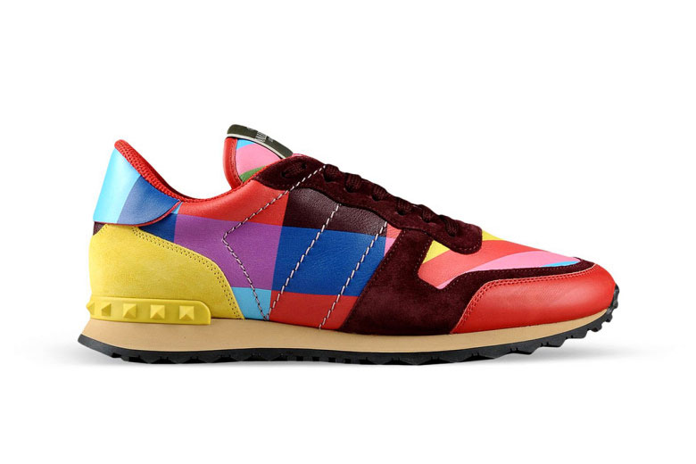街头最火迷彩 Valentino 2015春季鞋款系列