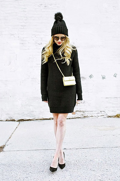 高领毛衣最美好的6种穿搭指南