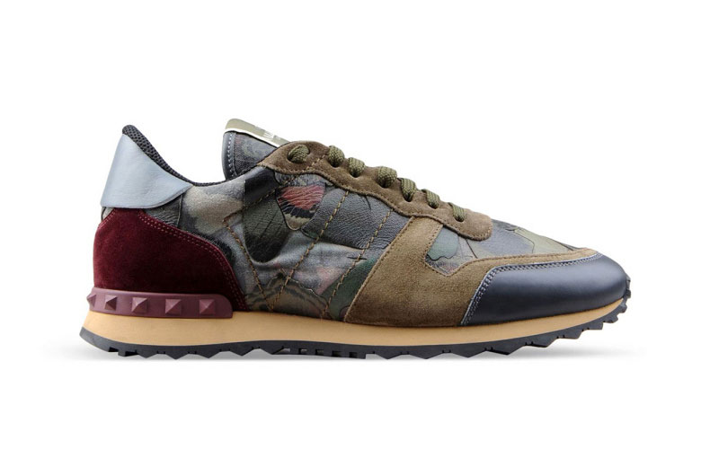 街头最火迷彩 Valentino 2015春季鞋款系列