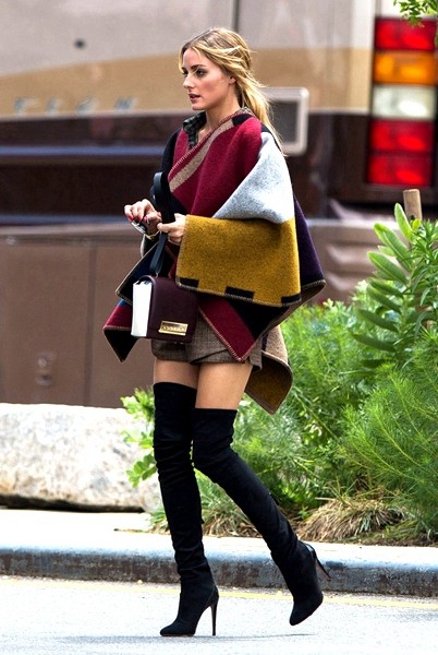 欧美潮人街拍 年末派对装也能性感又暖心