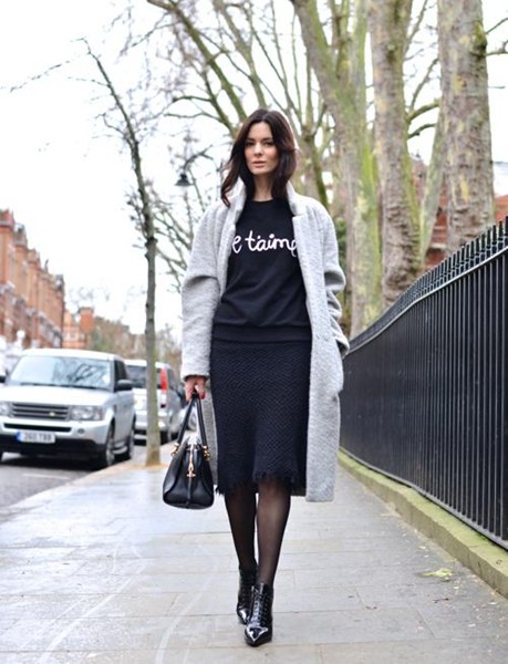 欧美潮人街拍 年末派对装也能性感又暖心