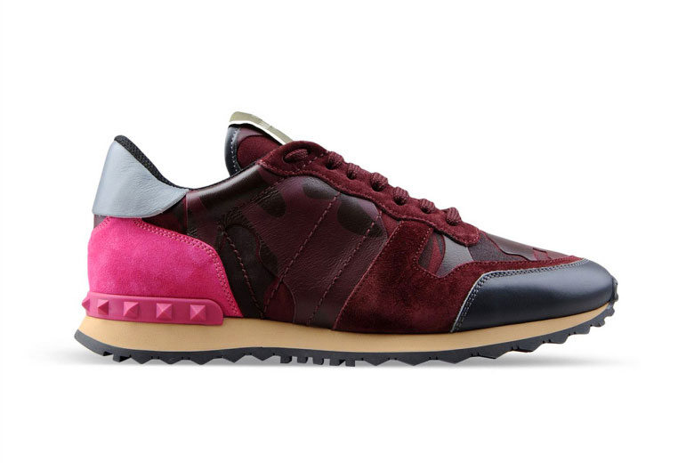 街头最火迷彩 Valentino 2015春季鞋款系列