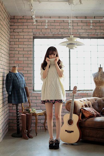 高领毛衣最美好的6种穿搭指南