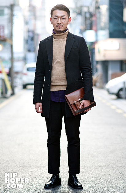 2014年11月韩国街拍整理 大方得体又不失亮点