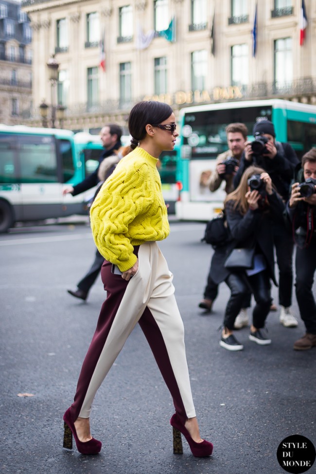 给冬天一点颜色 看街头黄色风暴逆袭