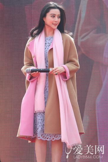 体重过百又怎样 范爷美艳私服照样穿