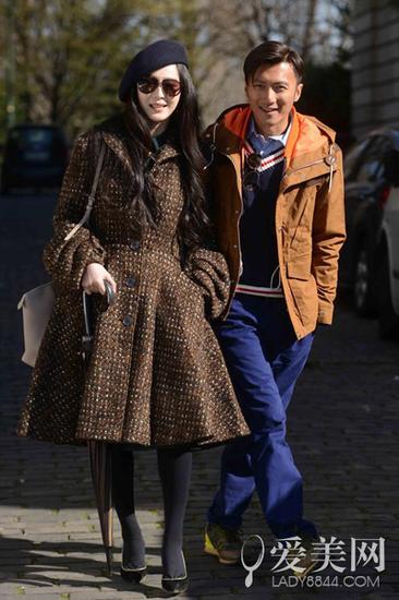 体重过百又怎样 范爷美艳私服照样穿