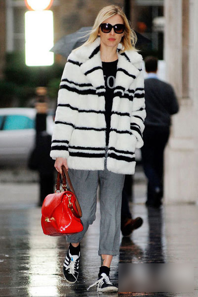 欧美潮人街拍 黑白Normcore风穿搭还不会就弱爆了