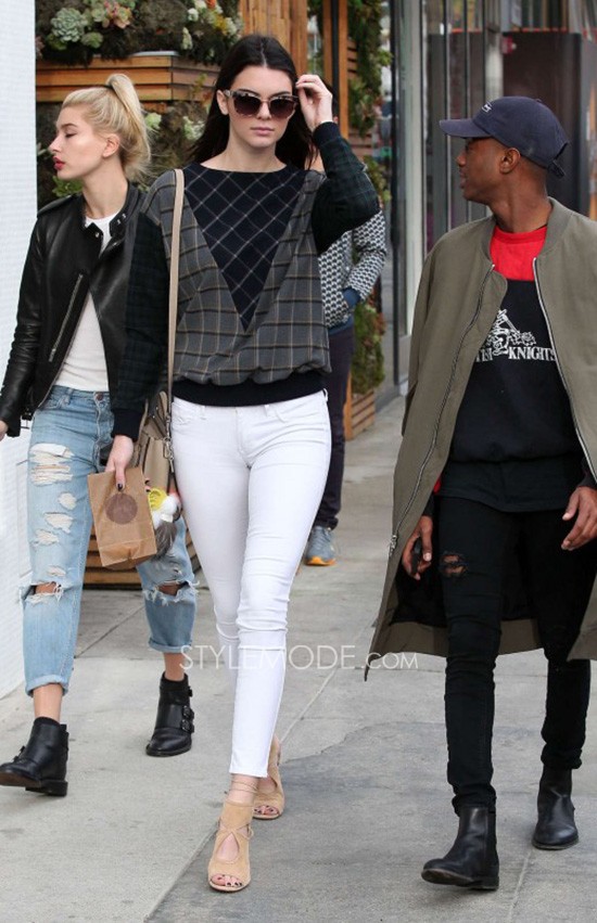 当红超模冠军Kendall Jenner最新街拍瞬间