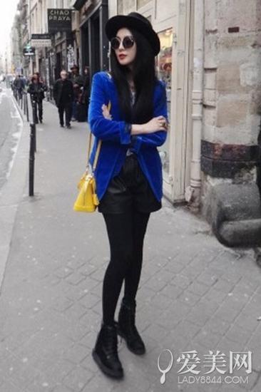 体重过百又怎样 范爷美艳私服照样穿