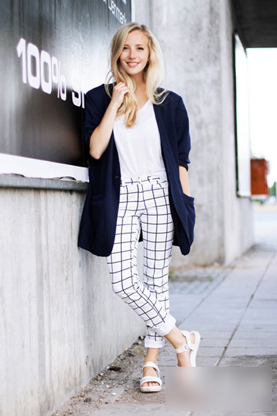 欧美潮人街拍 黑白Normcore风穿搭还不会就弱爆了