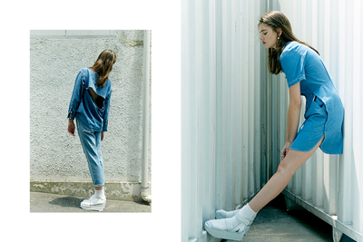 不得不爱的清新味道。SJYP 2015春夏画报