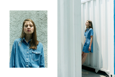 不得不爱的清新味道。SJYP 2015春夏画报