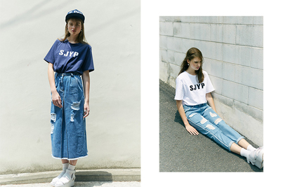 不得不爱的清新味道。SJYP 2015春夏画报