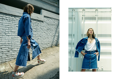 不得不爱的清新味道。SJYP 2015春夏画报