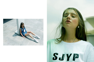 不得不爱的清新味道。SJYP 2015春夏画报