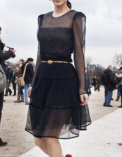 轻松穿出少女感的纱裙搭配法则