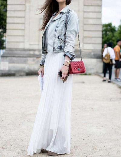 轻松穿出少女感的纱裙搭配法则