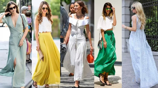 哈比姑娘穿拖地长裙不好看？原因出在你的腰