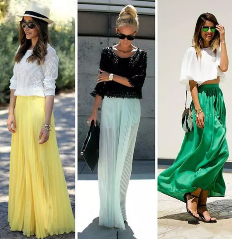 哈比姑娘穿拖地长裙不好看？原因出在你的腰