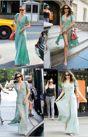 哈比姑娘穿拖地长裙不好看？原因出在你的腰