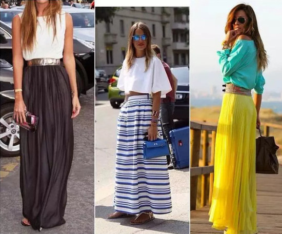 哈比姑娘穿拖地长裙不好看？原因出在你的腰