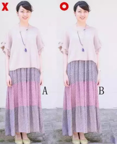 哈比姑娘穿拖地长裙不好看？原因出在你的腰