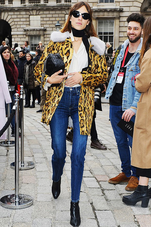 穿出随性不羁 时尚ICON亲自示范牛仔风尚