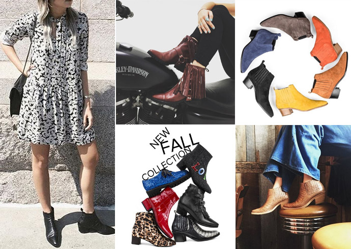 听说,今秋最流行这15个品牌的短靴!