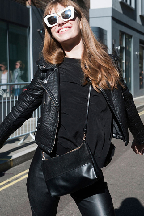 伦敦时装周街拍 要不要美过男盆友？