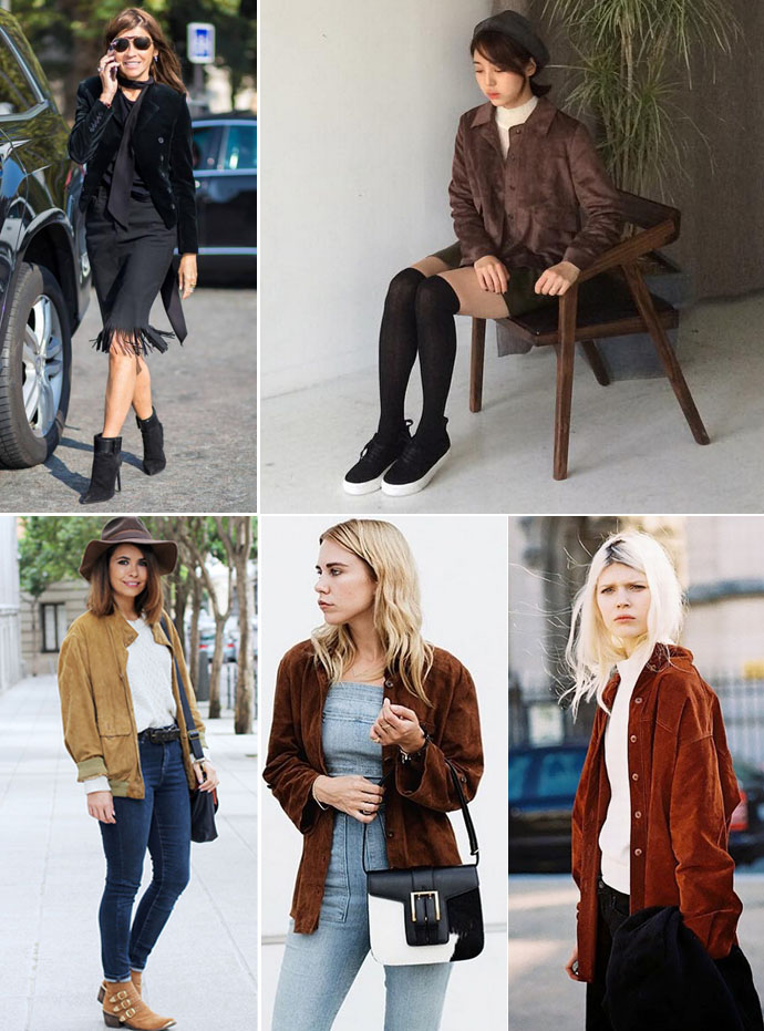 今年最流行的麂皮单品你入手了么？