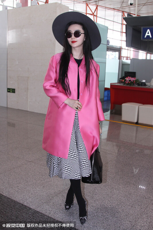 时尚街拍 看潮人色彩过冬