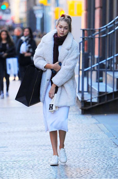 微胖女孩的福利 偷师Gigi冬日穿衣