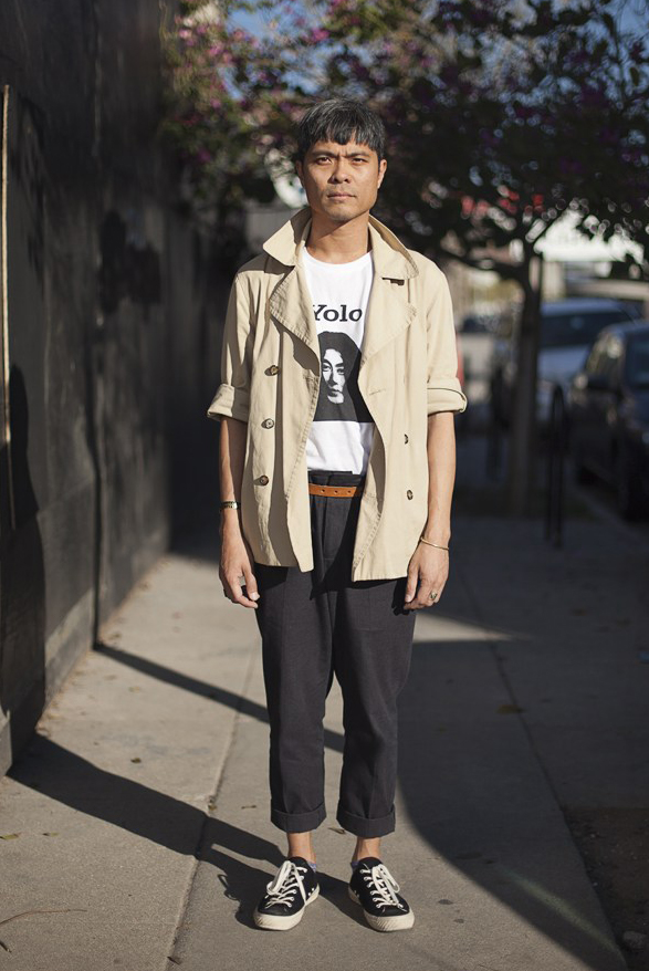 洛杉矶潮人街拍 看初春街头时尚