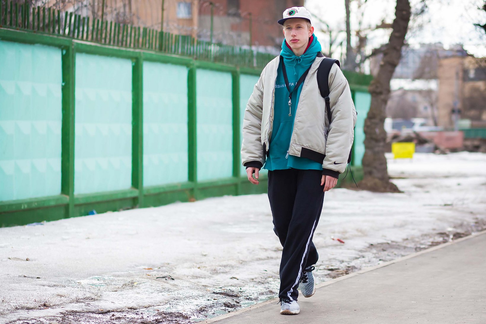 俄罗斯梅赛德斯-奔驰时装周潮人街拍精选特辑