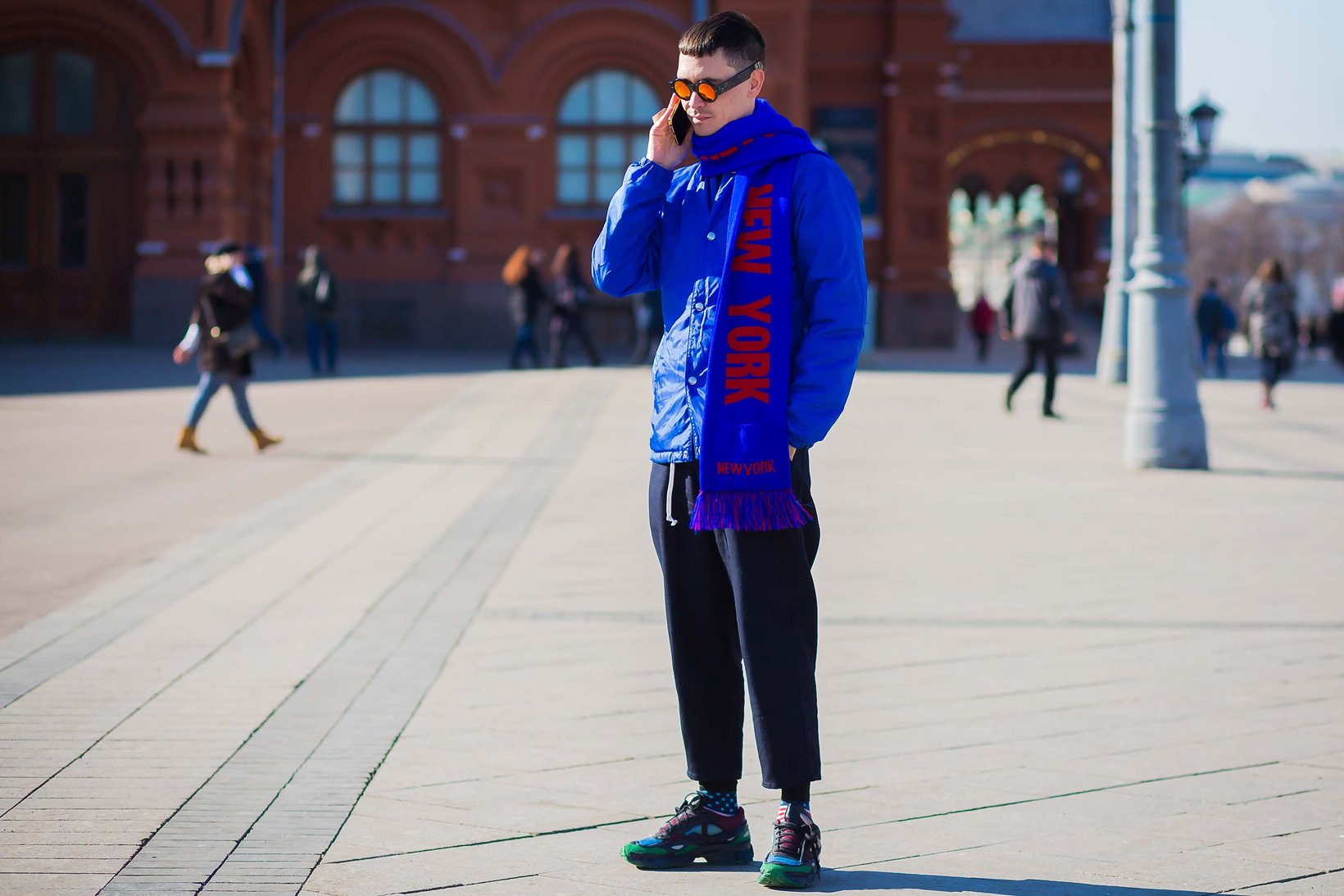 俄罗斯梅赛德斯-奔驰时装周潮人街拍精选特辑