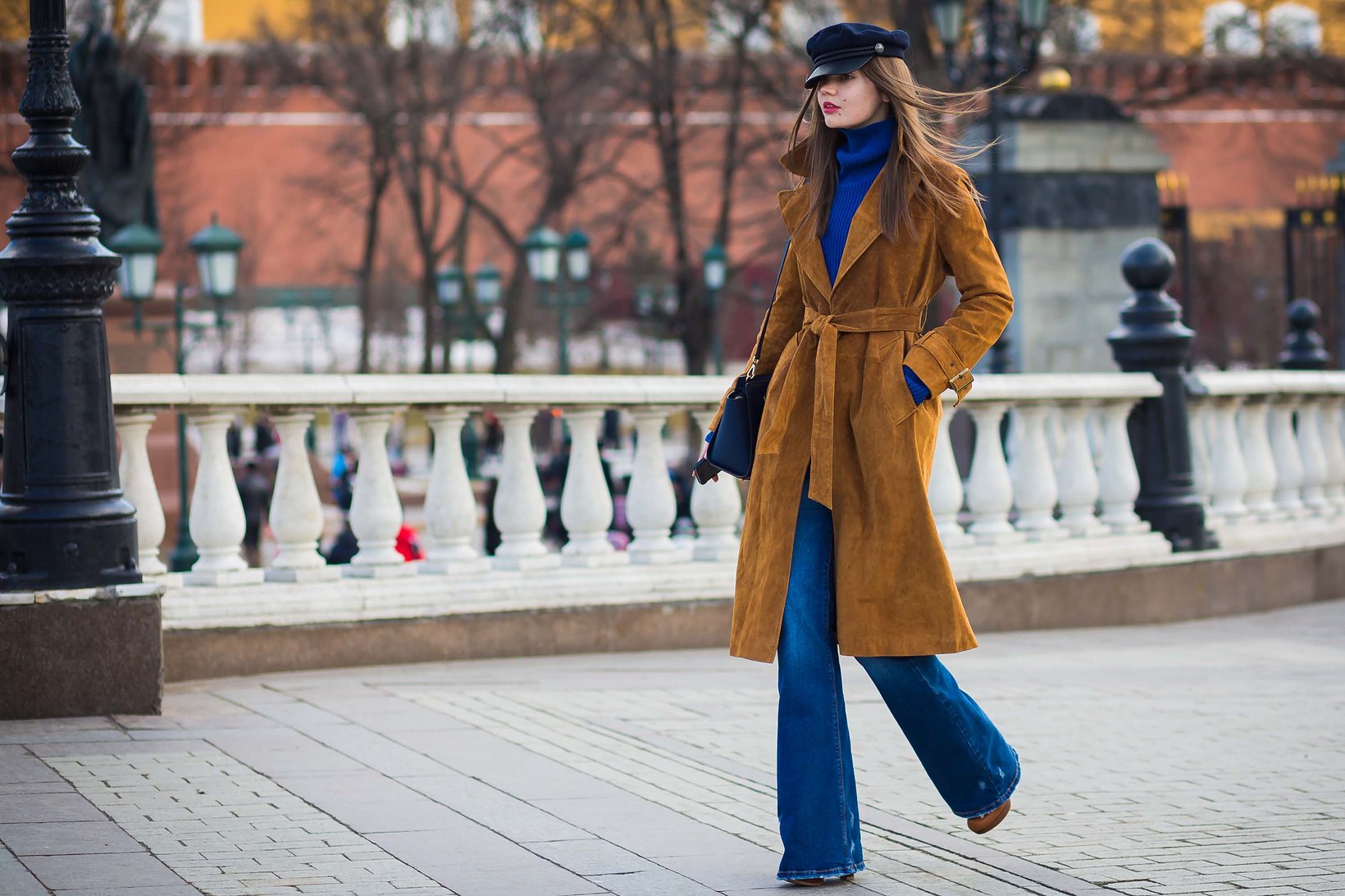 俄罗斯梅赛德斯-奔驰时装周潮人街拍精选特辑