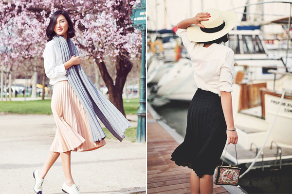 给我一条百褶裙,我能美翻全世界!