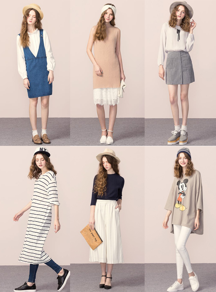 2016春季看少女们的穿衣搭配