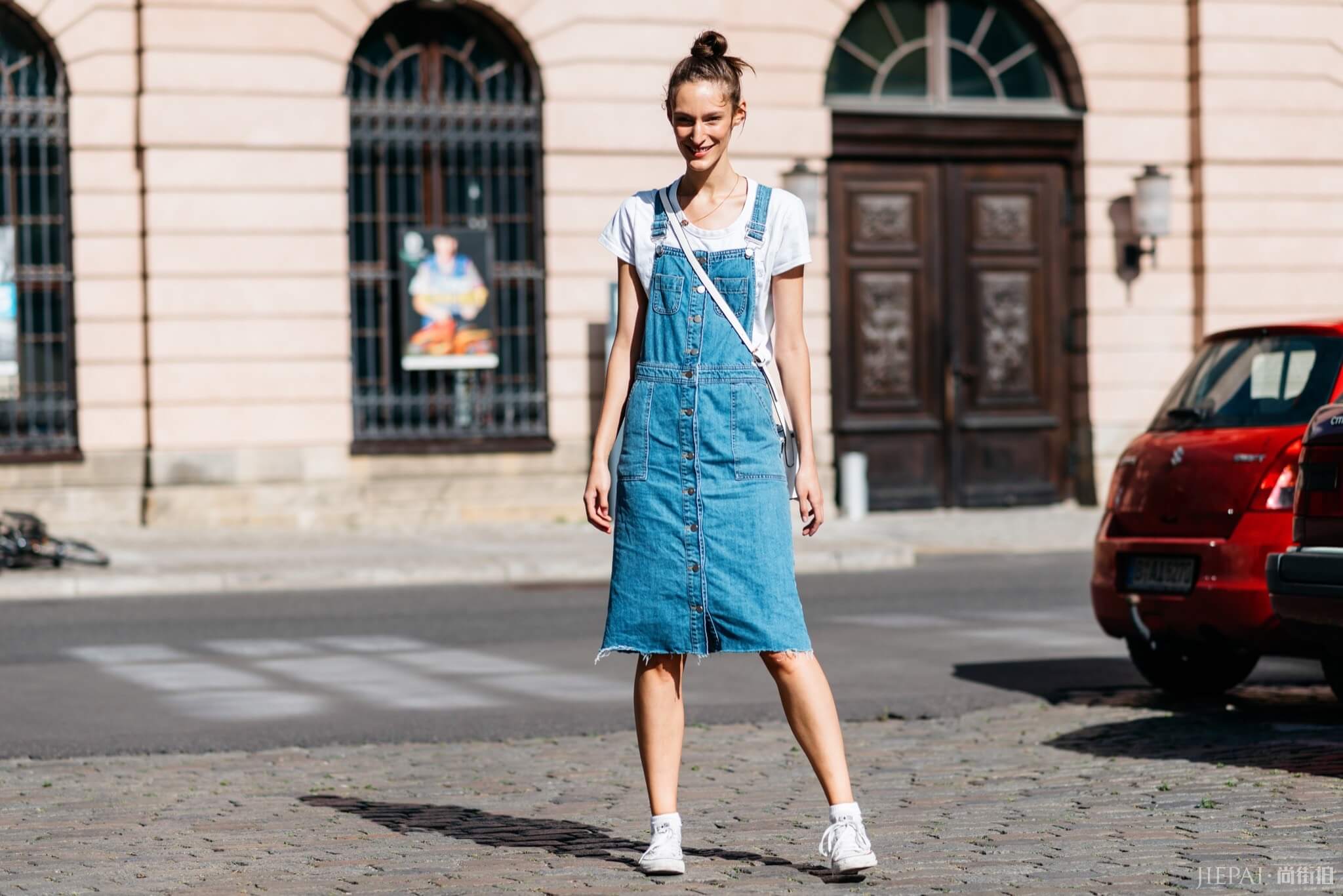 街拍柏林潮人三月时尚风格搭配