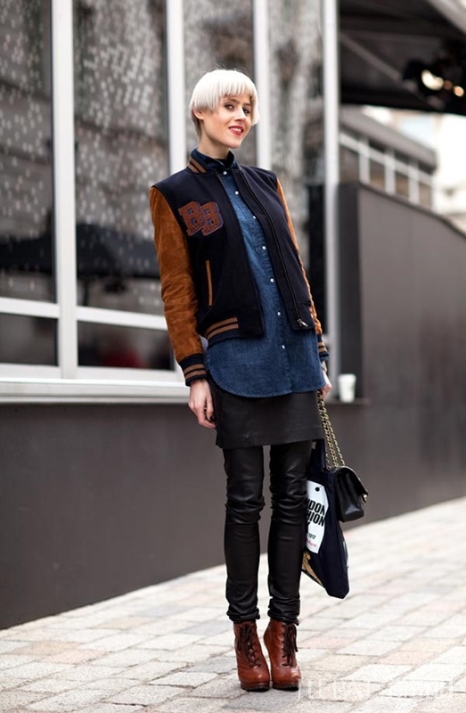 欧美街拍 重拾校园青春，看那些不可错过的学院风穿搭法！